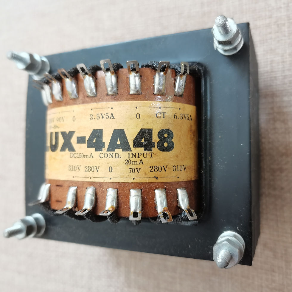 Thumbnail: LUX power transformer 4A48 for tube amplifiers