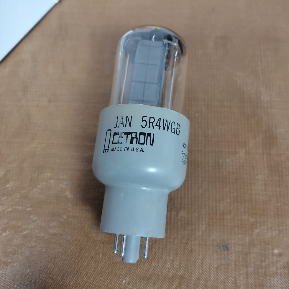 Thumbnail: One Cetron %r4WGB rectifier tube tested good