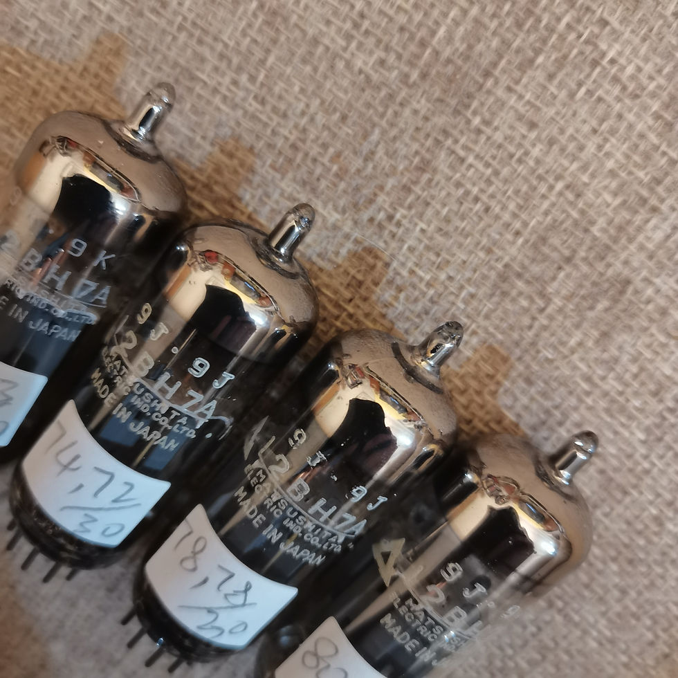 Thumbnail: 12BH7A Matsushita tubes Japan tested strong quad