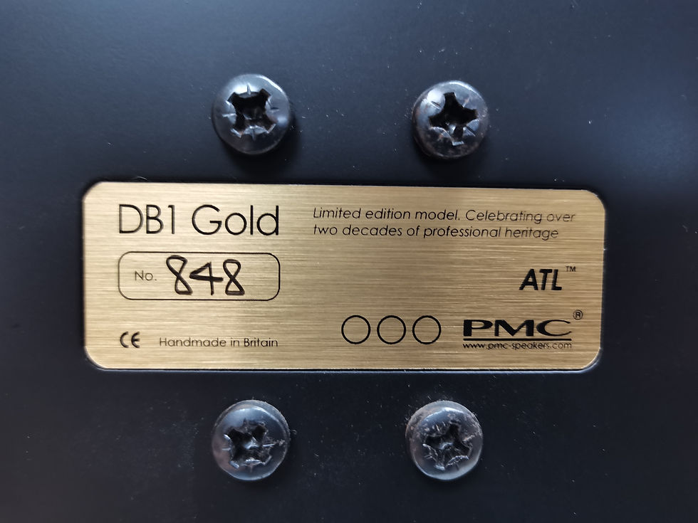 Thumbnail: PMC DB1 Gold bookshelf speakers excellent conditions