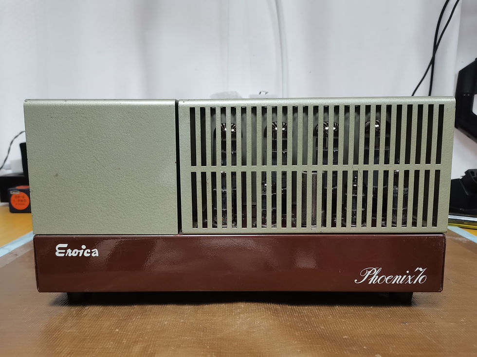 Thumbnail: Japan Eroica Pheonix70 tube power amplifier