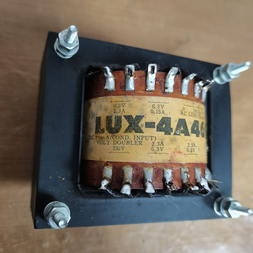 Thumbnail: LUX power transformer 4A46B for tube amplifiers