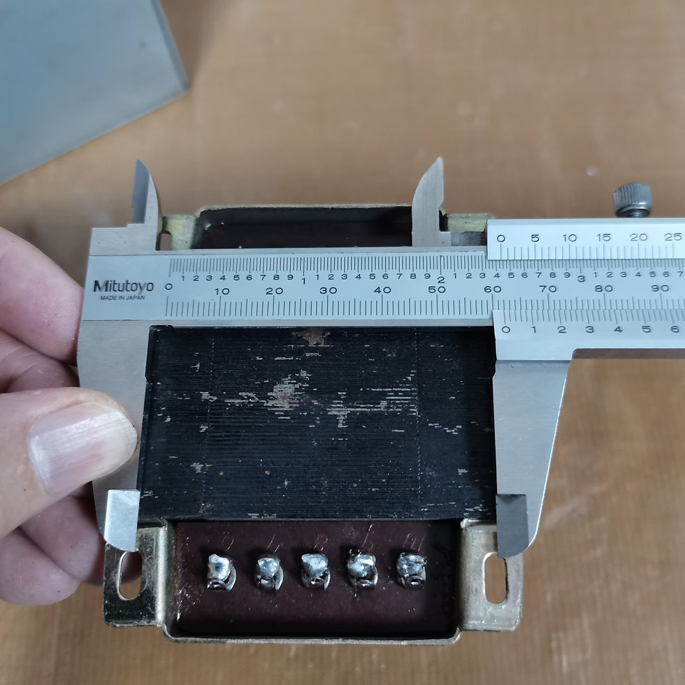 Thumbnail: National OT-525 Output Transformer 5k 40W Push Pull Tube Amplifiers