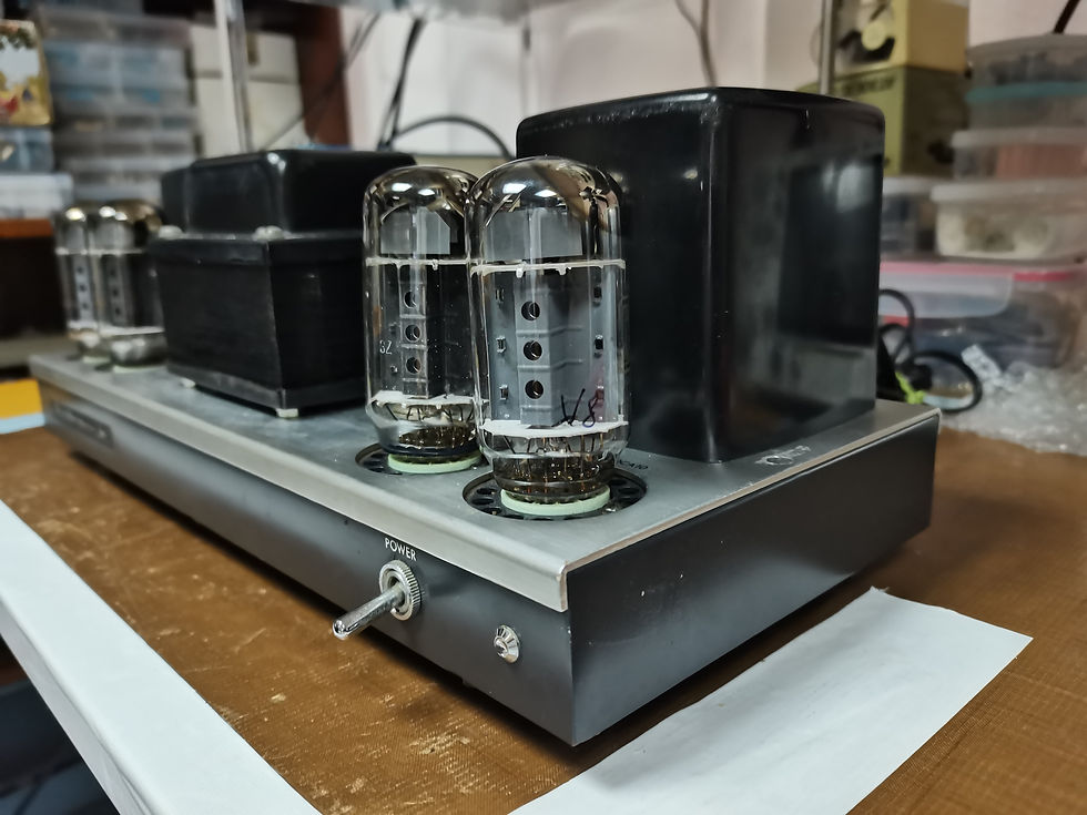 Thumbnail: LUXKIT KMQ60 tube power amplifier 50CA10 pp 30W x2