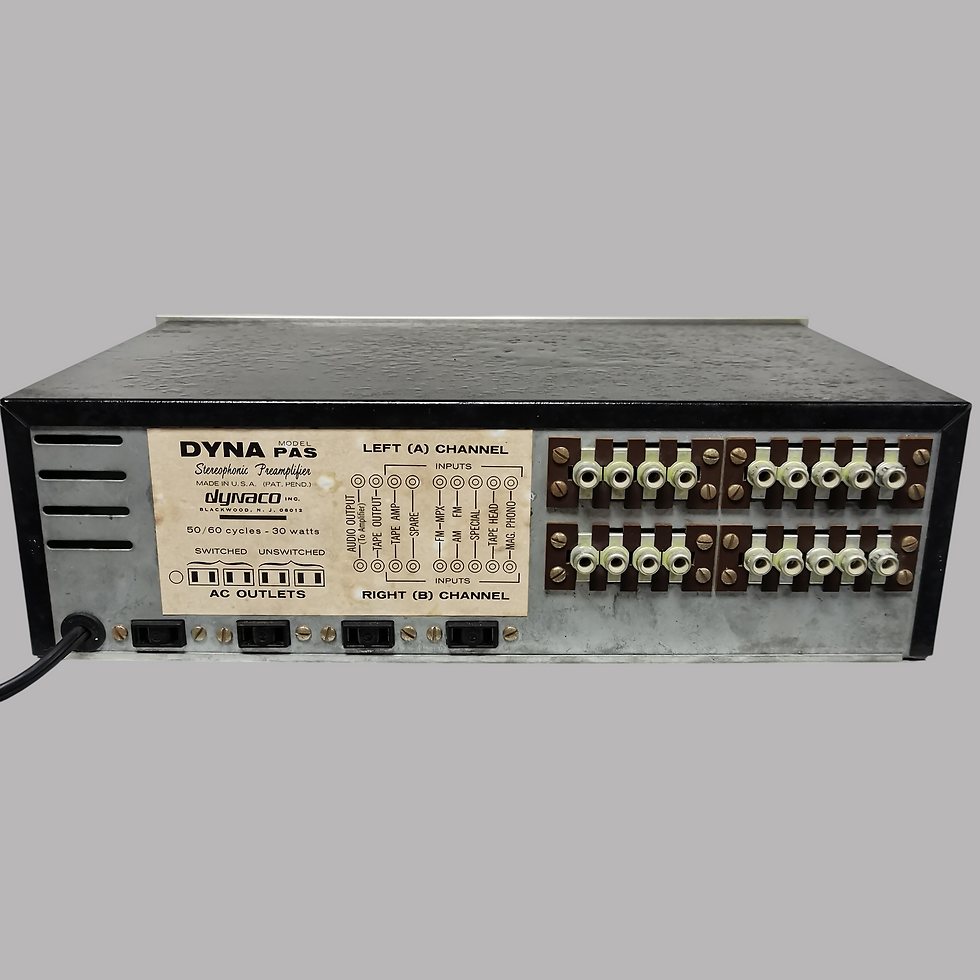 Thumbnail: Dynaco PAS 3X Tube preamplifier