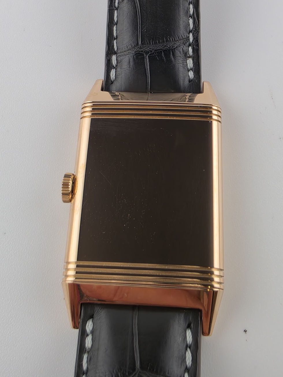 Thumbnail: Jaeger LeCoultre Reverso Grande Ultra Thin Monoface Rose Gold Complete SOLD