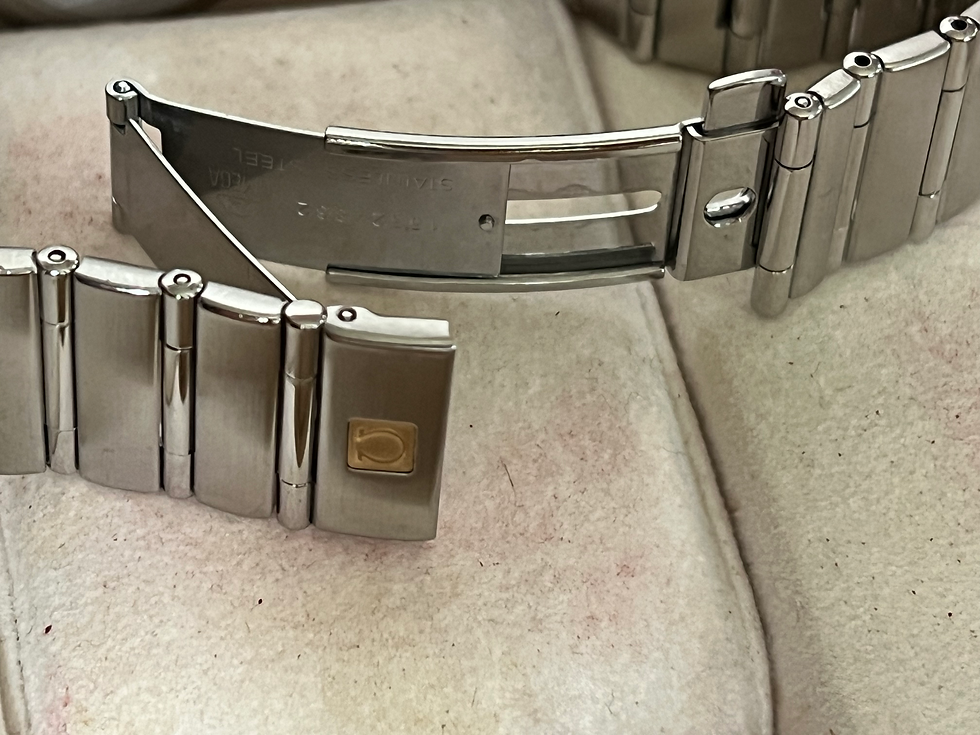 Thumbnail: Omega Constellation Quartz 34mm Grey Dial SERVICED Complete Set MINT SOLD