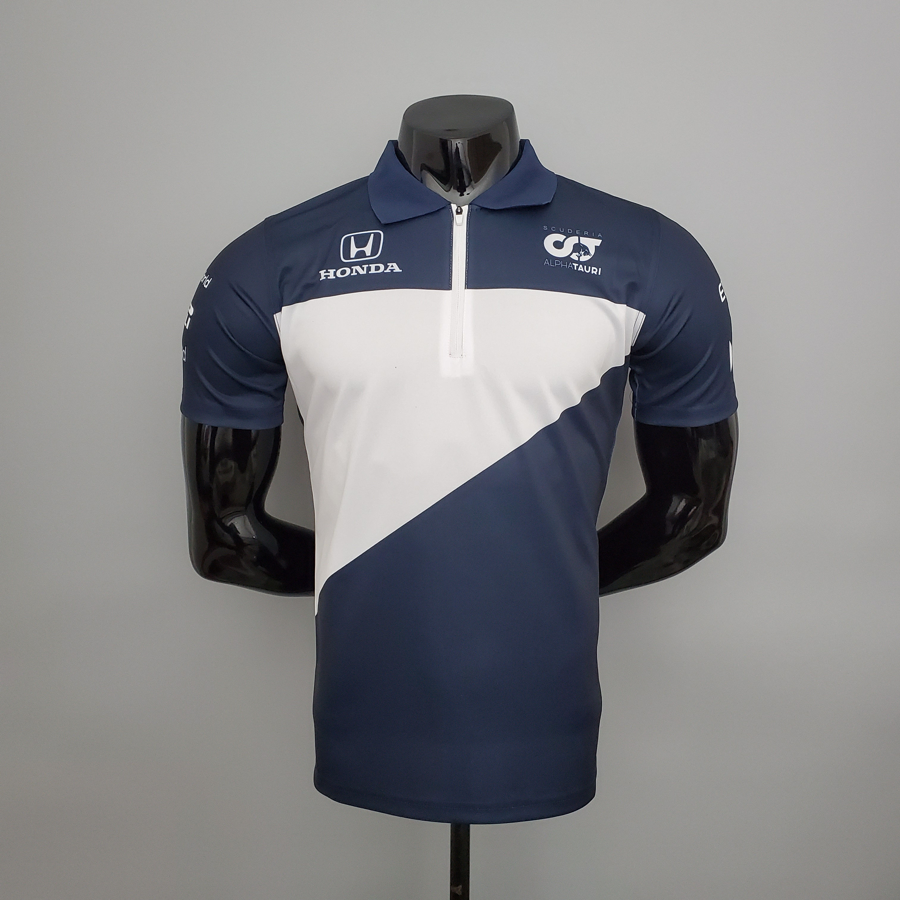 ALPHA TAURI - POLO BRANCA E AZUL