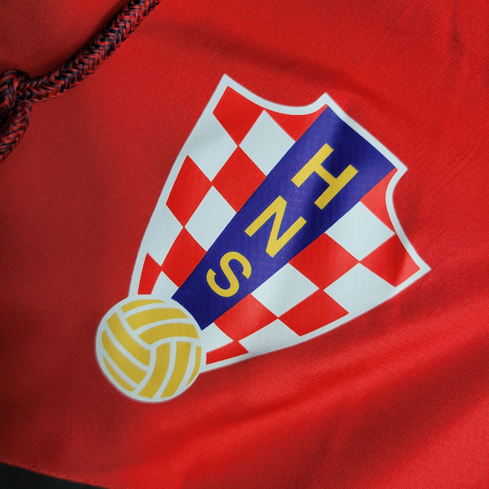 Miniatura: CROÁCIA VERMELHO E PRETO 2023