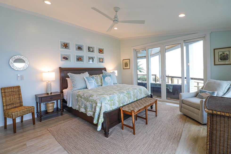 Rock Point, Master Bedroom King Suite, Elbow Cay, Vacation Rental, Water Front, Abaco, Bahamas, Tahiti Beach 