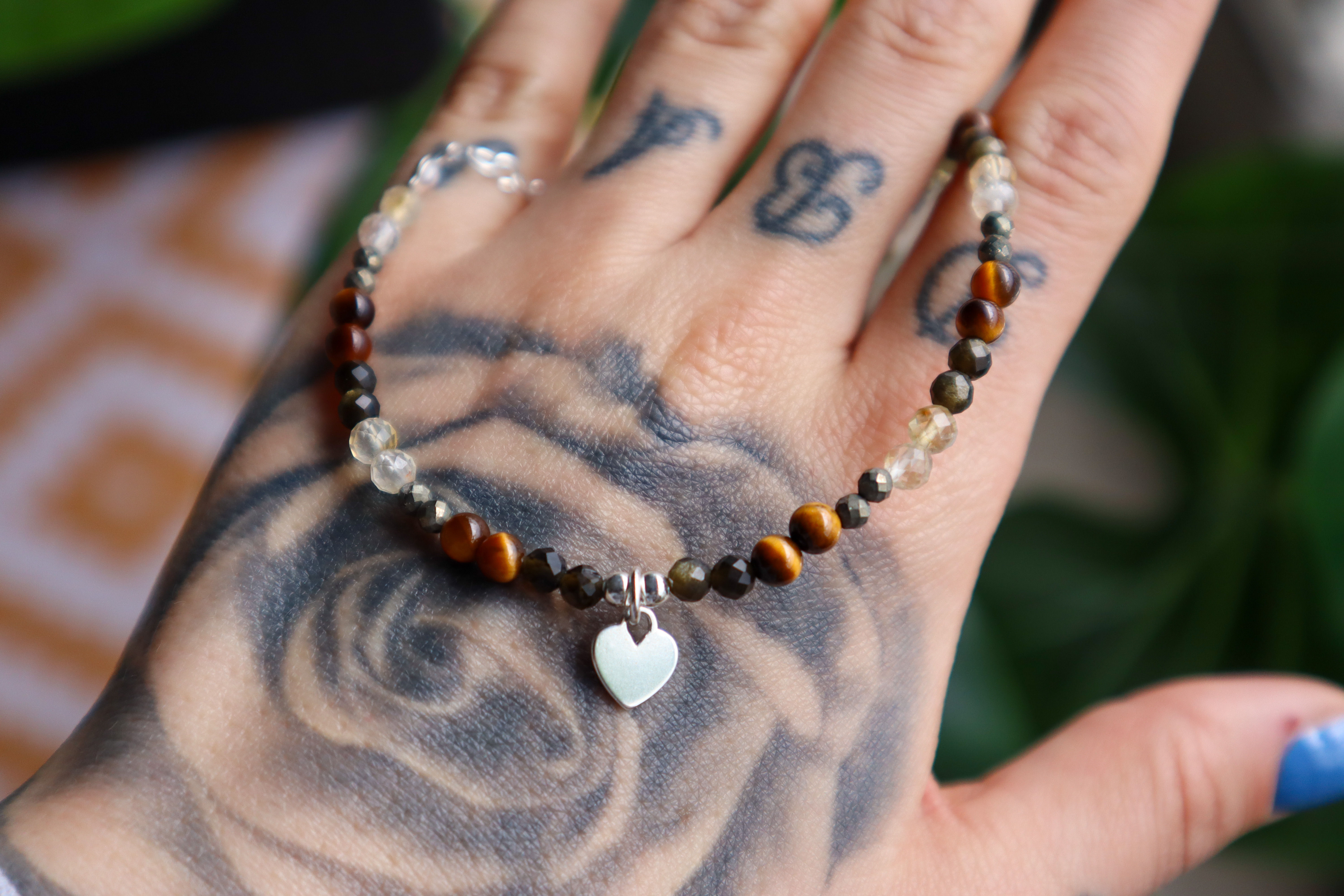 Money & Abundance Magnet (mit Citrin und Pyrit)