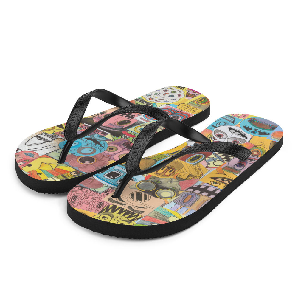 Sad Boy Flip-Flops