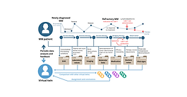 Virtual twins for personalised CAR T-cell therapy in myeloma