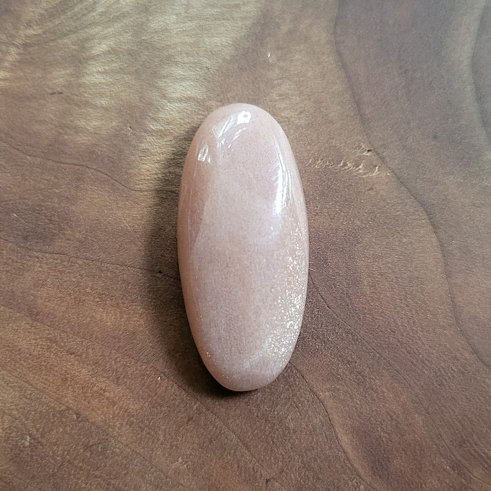 Miniature : Peach Moonstone (pierres de lune indiennes) vendues à l'unité