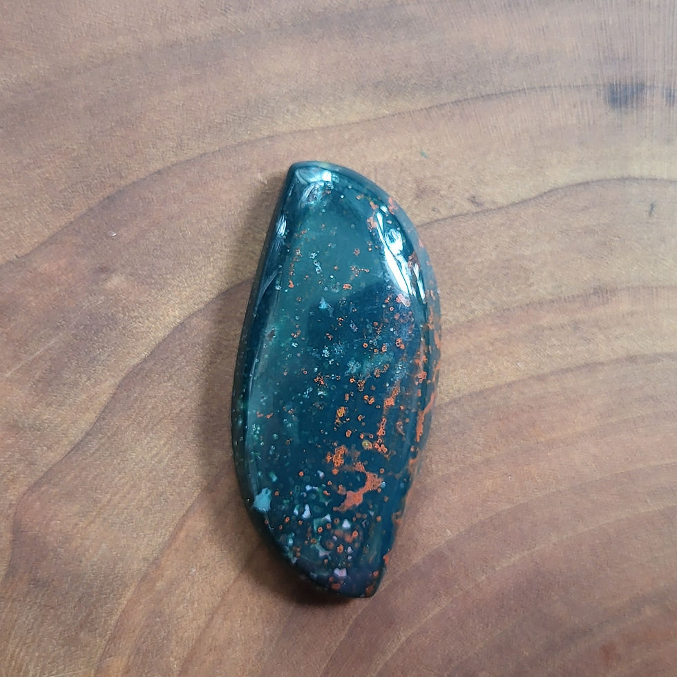 Thumbnail: Heliotropes (bloodstone jaspers) sold individually