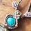 Thumbnail: Petits et Grands Bleus // amazonite turquoise lapis lazuli (gris) larimar