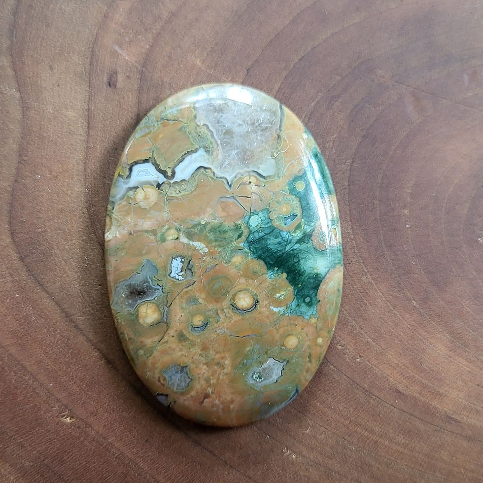 Miniature : Rhyolites (rainforest jasper jaspe) en vente à l'unité // 02