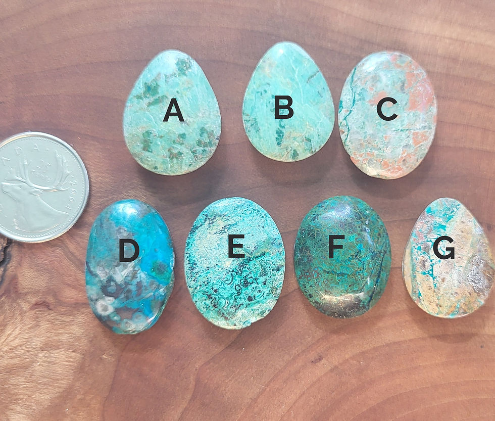 Miniature : Chrysocolles vendues à l'unité  (Mexique) // 03