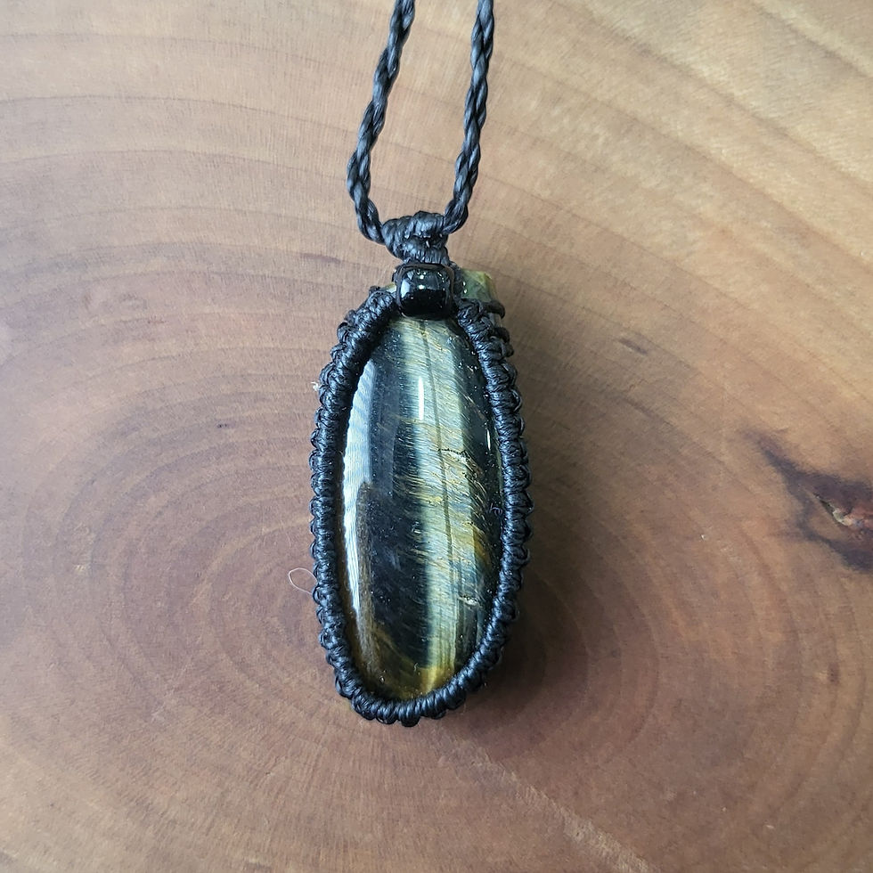 Thumbnail: Quintet // lapis lazuli labradrite tiger's eye pearl chip twist