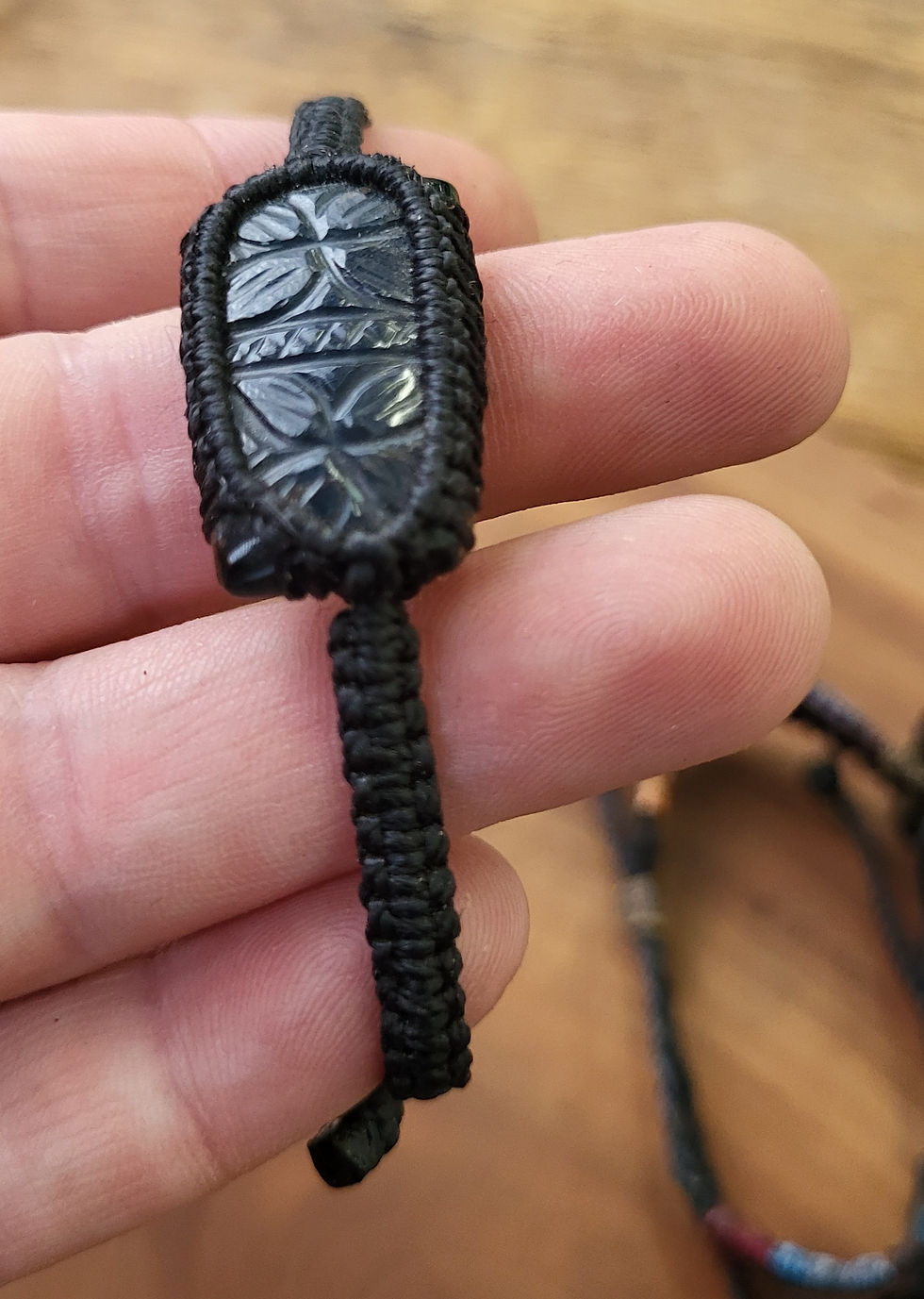 Thumbnail: Blue and Black Bracelets / Lapis Labadorite Tiger's Eye
