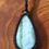 Thumbnail: Petits et Grands Bleus // amazonite turquoise lapis lazuli (gris) larimar