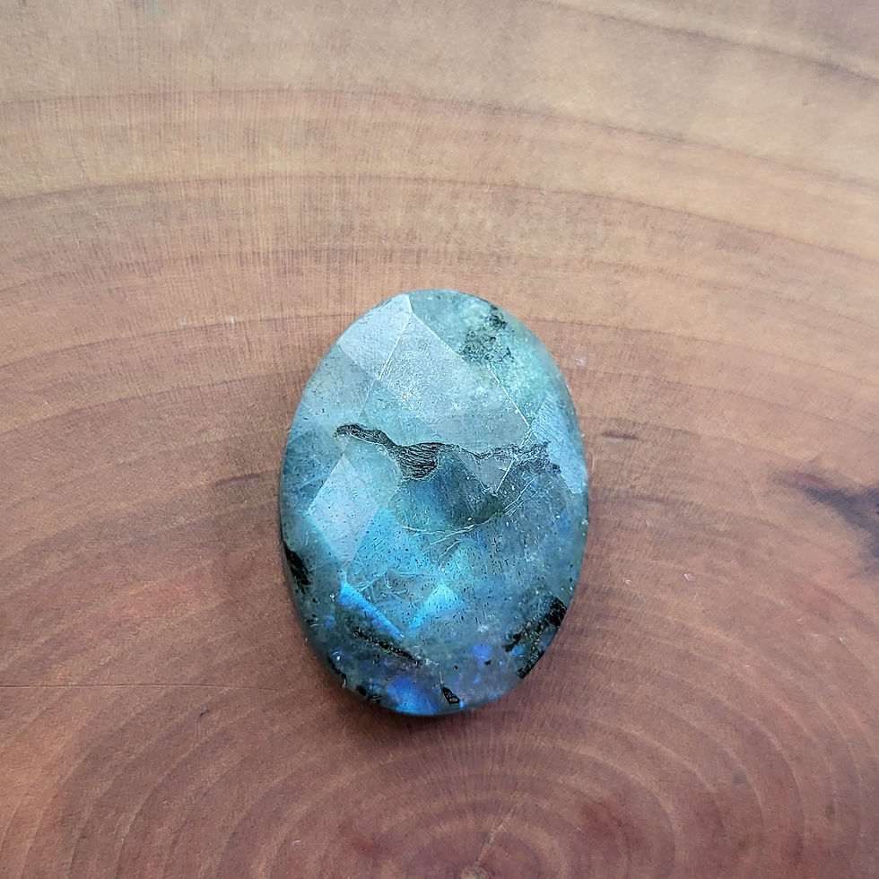 Thumbnail: Small rosecut labradorite, sold individually