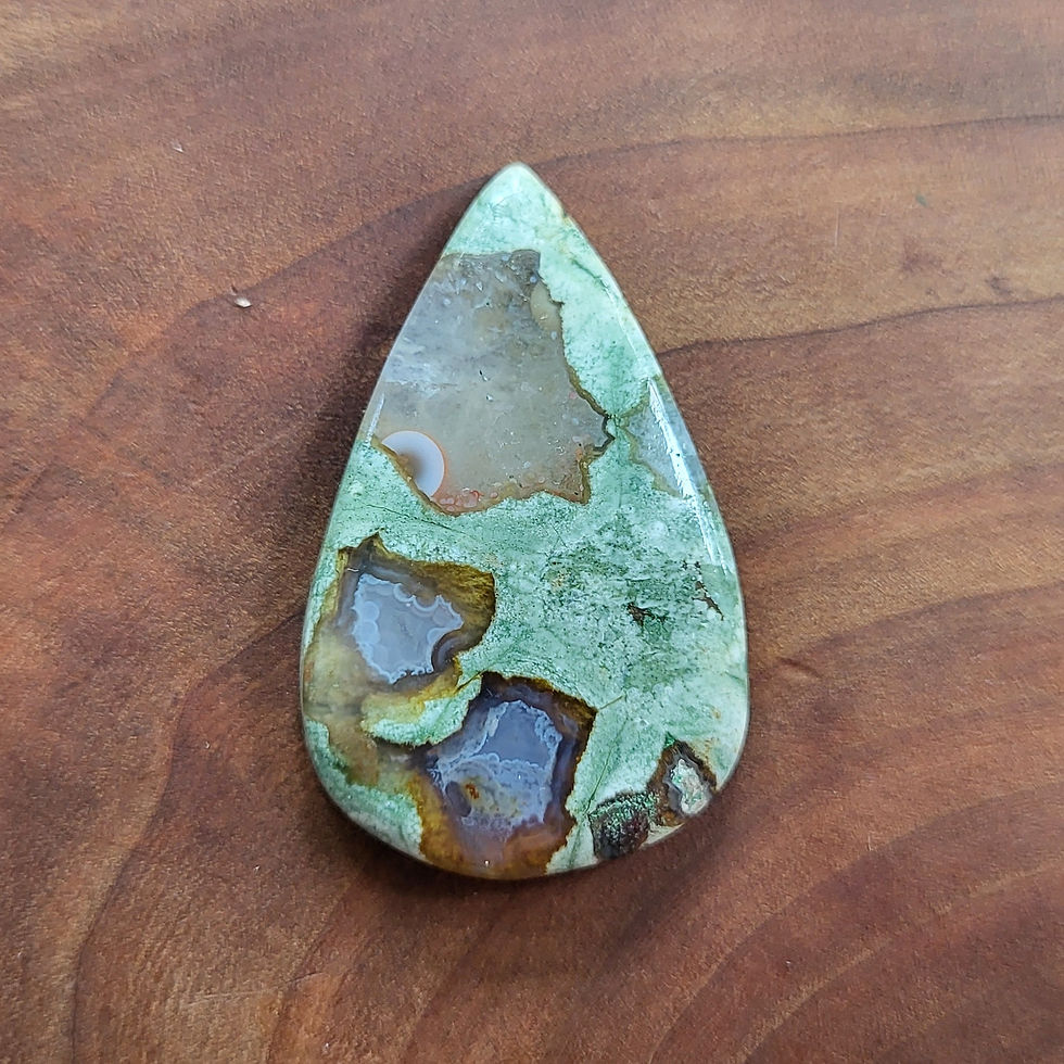 Miniature : Rhyolites (rainforest jasper jaspe) en vente à l'unité // 02