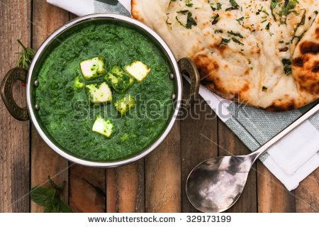 stock-photo-palak-paneer-and-garlic-naan-overhead-view-329173199