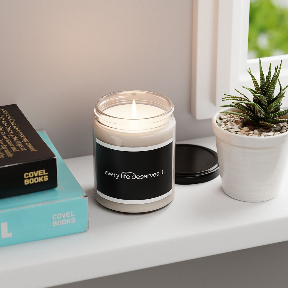 Thumbnail: Every Life Deserves It Scented Soy Candle - 9oz