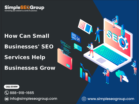 How Can Small Businesses' SEO Services Help Businesses Grow?