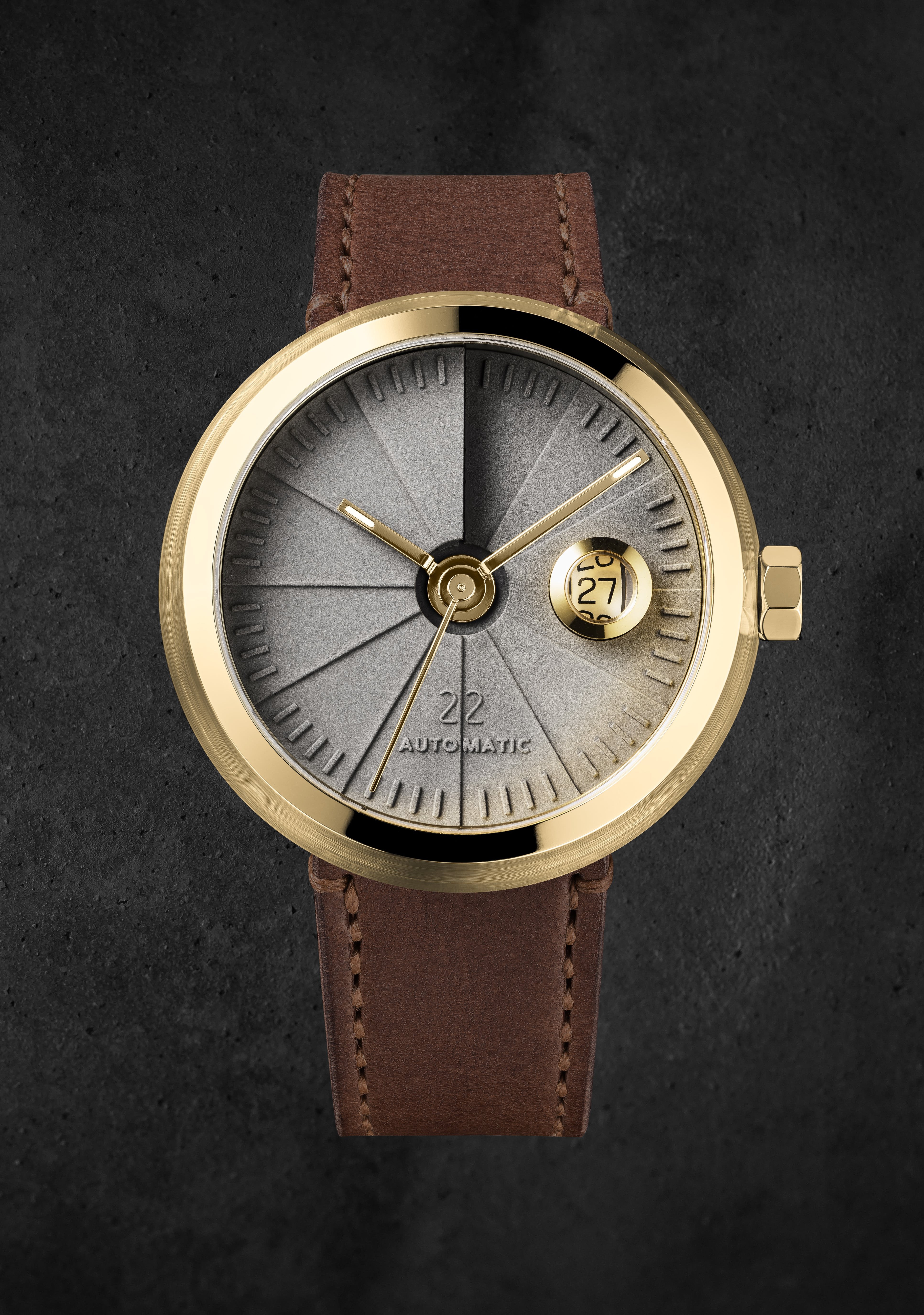 4D Concrete Watch Automatic-Signature Edition