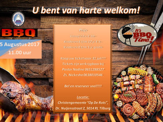 BBQ 5 augustus 2017