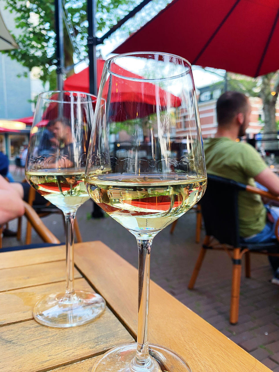 Glas wijn restaurant Toon Nijmegen