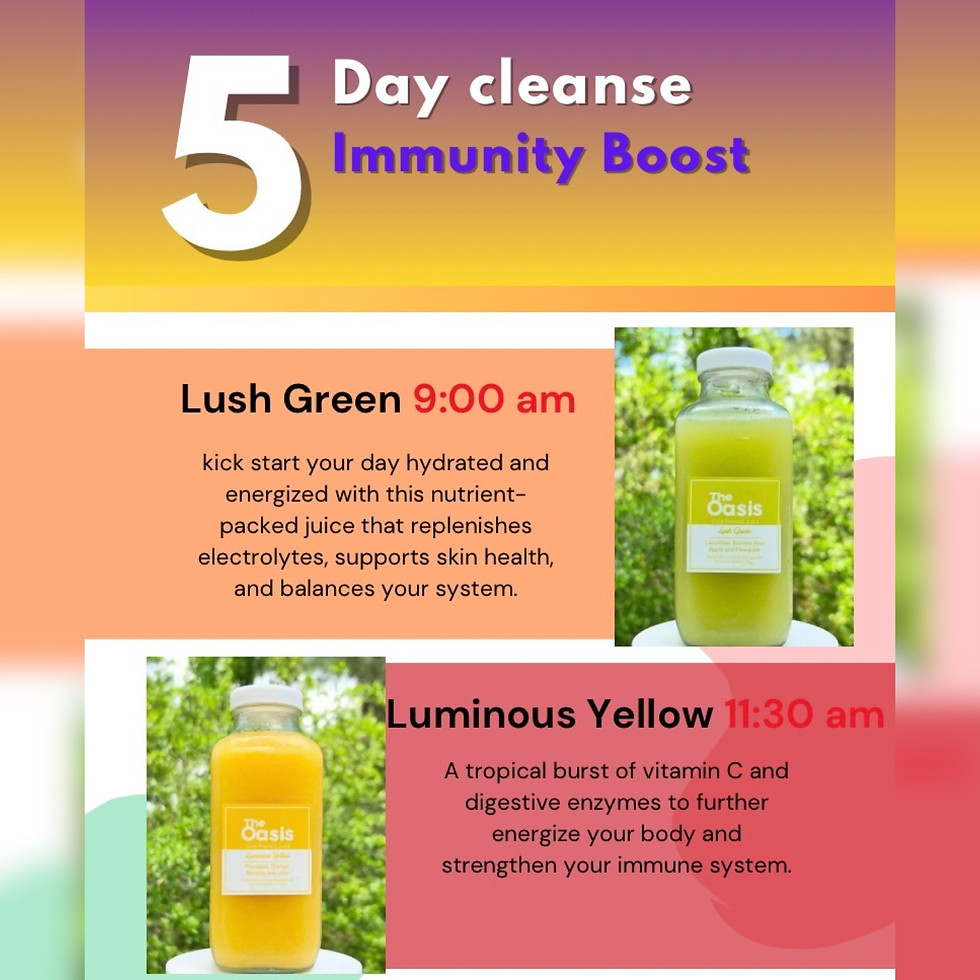 Thumbnail:  5 Day Immunity Boost Cleanse (LOCAL DELIVERY ONLY)