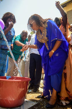 BOREHOLE COMMISIONING DAY