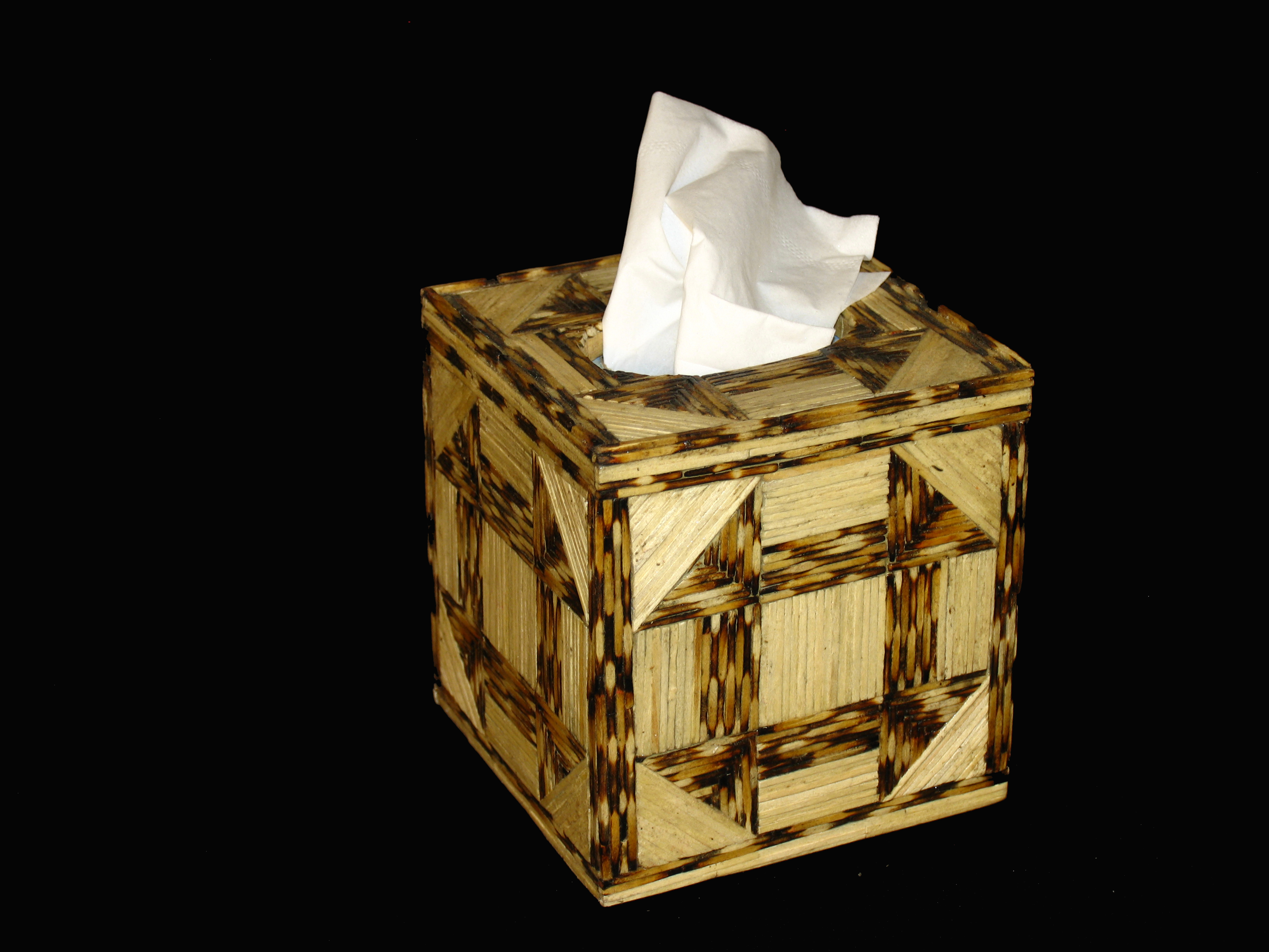 "Monkey Wrench" Tissue Box Cover