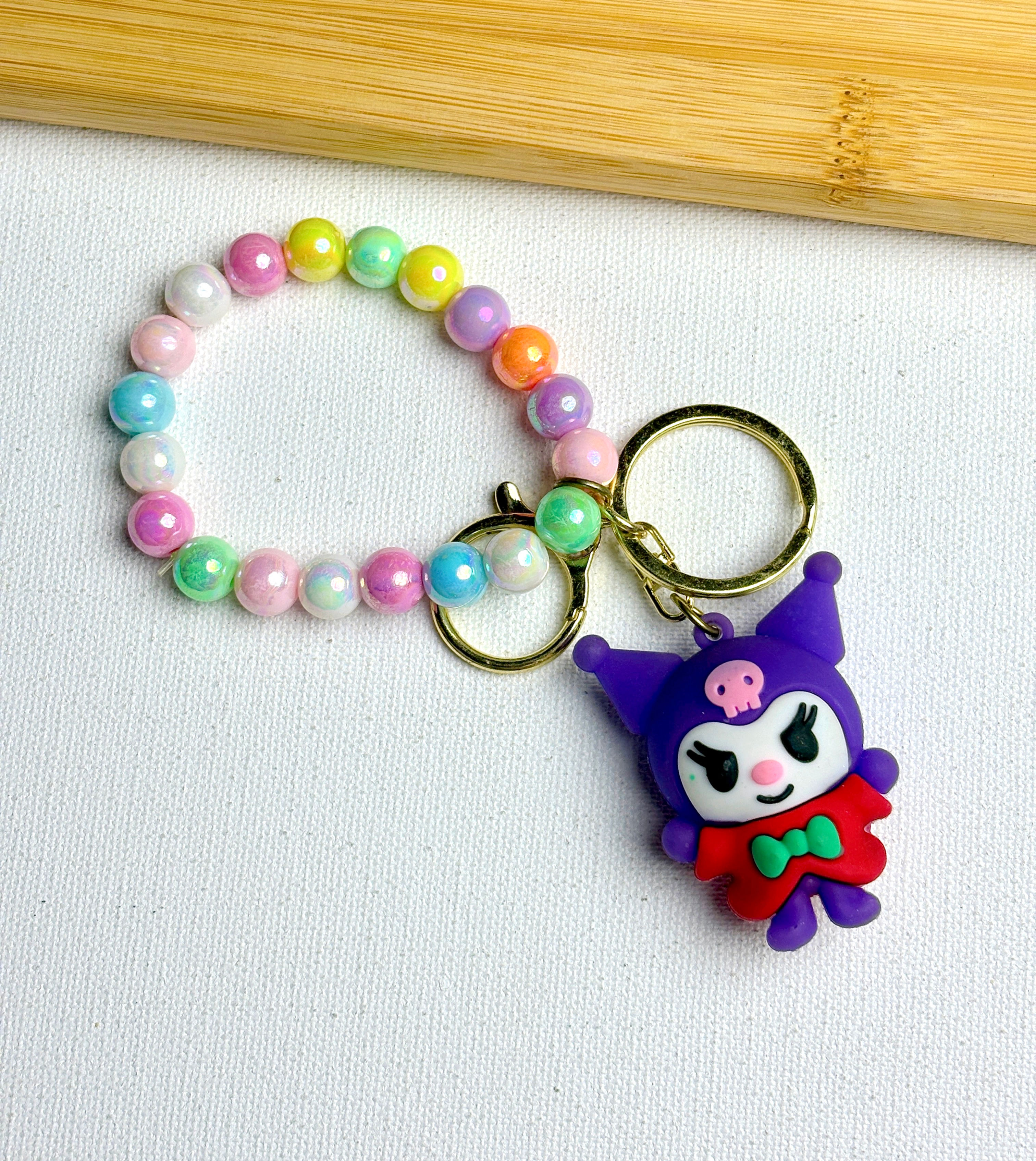 KUROMI CHARMS KEYCHAIN