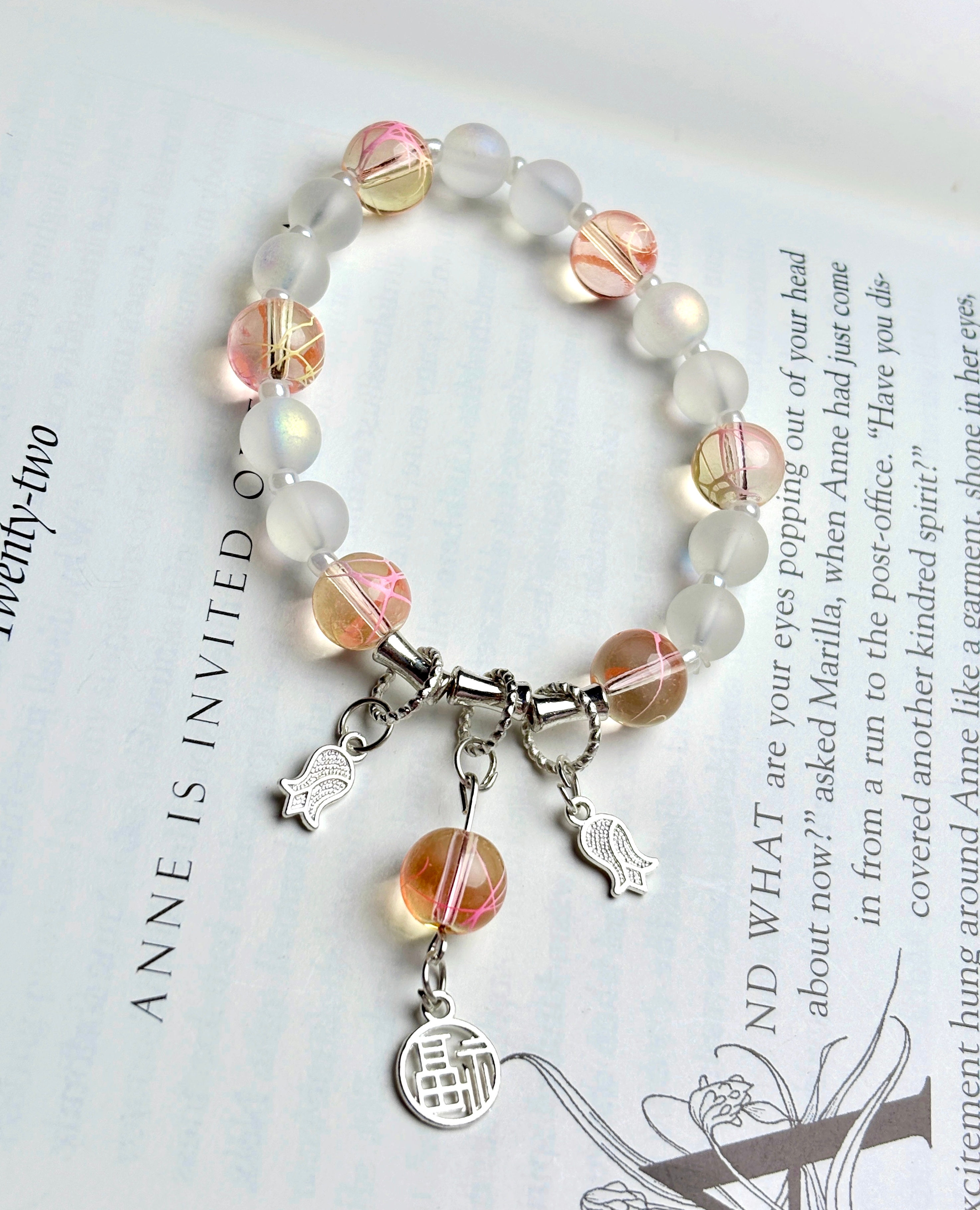 CUTE CHARM BEADS BRACELET