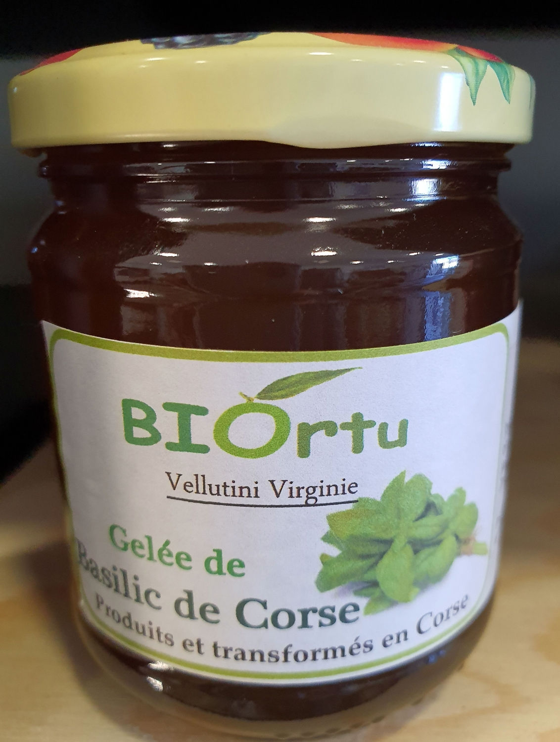BIORTU - Gelée de basilic