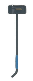 Blue hex key and battery door