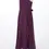 Thumbnail: Aubergine Long Halter Neck Prom Dress