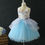Thumbnail: Unicorn Blue & white tulle party dress