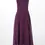 Thumbnail: Aubergine Long Halter Neck Prom Dress