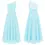 Thumbnail: One Shoulder Chiffon