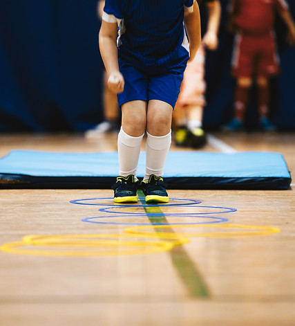 Child jumping