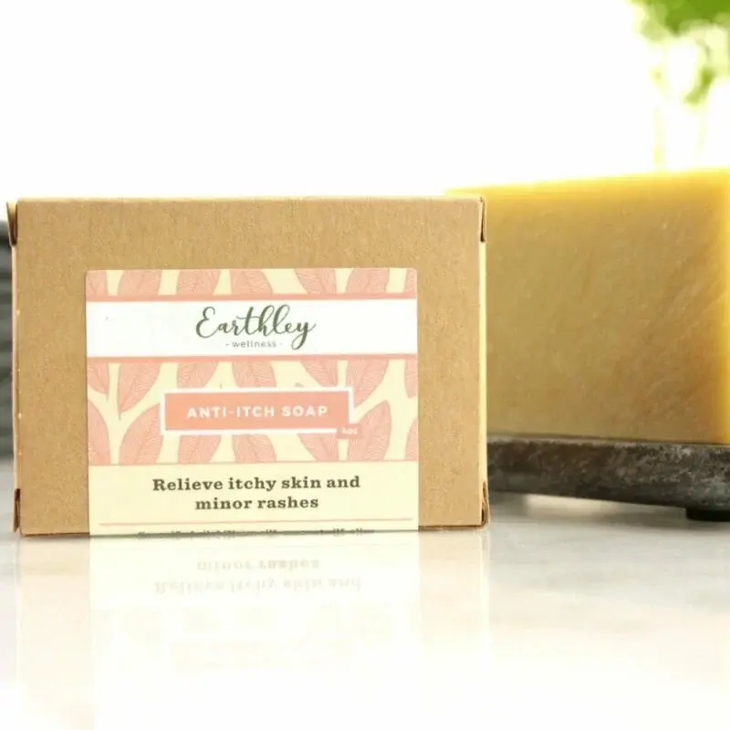 Earthley Anti-Itch Soap – For Dry Skin or Poison Ivy