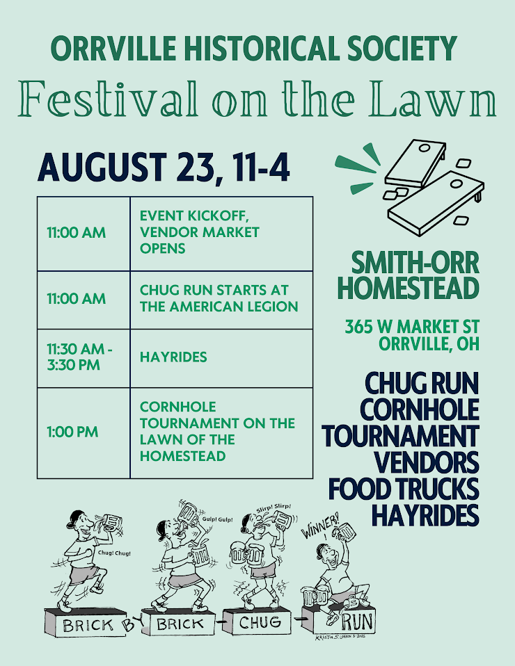 Orrville Historical Society Festival on the Lawn