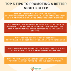 TOP 5 SLEEP TIPS