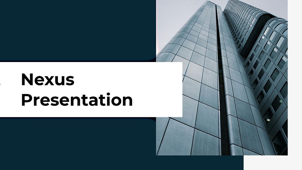 Nexus Business eLearning Template (Camtasia)