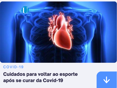 CUIDADOS PARA VOLTAR AO ESPORTE APOS SE CURAR COVID-19